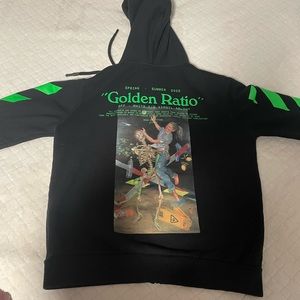 AUTHENTIC OFFWHITE LIGHTLY WORN ZIP UP HOODIE CONDITIONS: 9/10